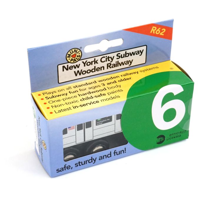 NYC Subway Wooden 6 Train Express