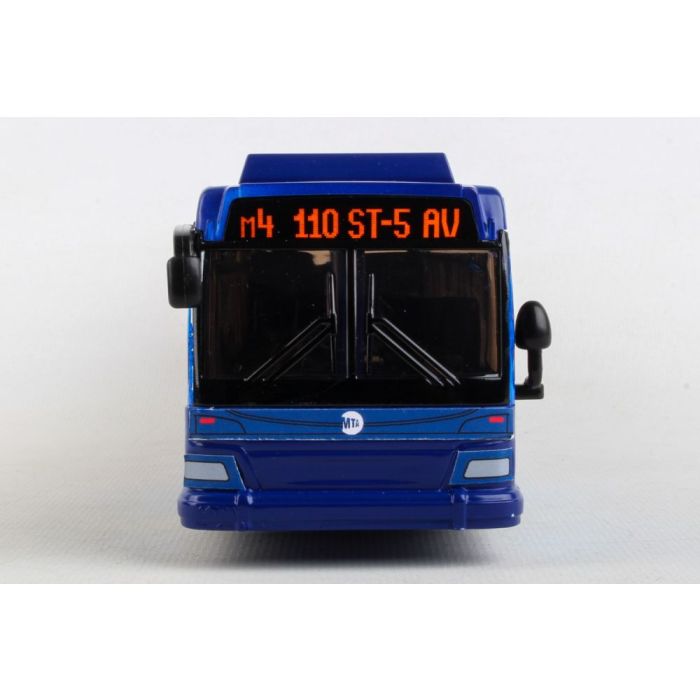 mta blue bus toy