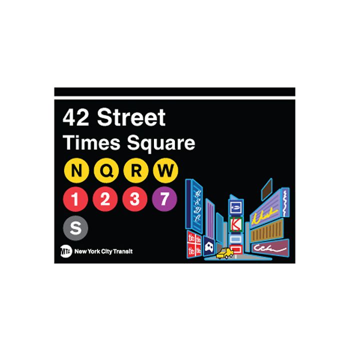 Poster/Wrap: New York Times Square – Museum of the City of New York
