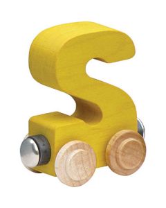 Wooden Letter S Train