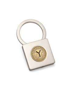 Y-cut Token Square Lock Keyring