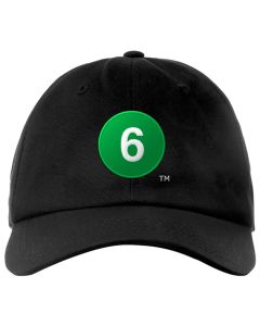 Adult 6 Train Baseball Hat