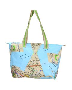 NYC Subway Map Tote Bag