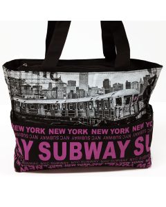 #7 Train Subway Tote Bag