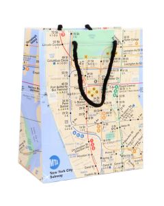 Medium NYC Subway Map Giftbag