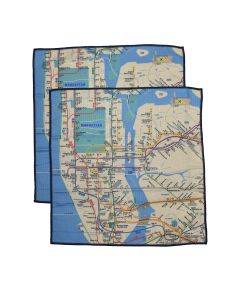 Subway Map Tea Towel