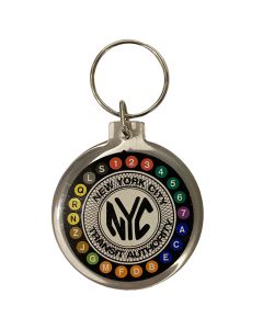 Key Ring Multisymbol Lucite