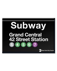 Grand Central Subway Stop Magnet