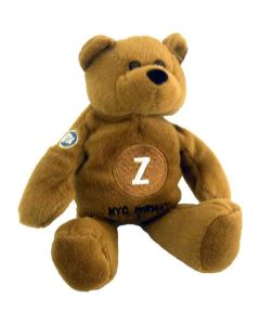 NYC Subway #Z Train Teddy Bear