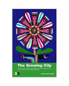 2015 MTA Arts & Design Art Poster - Growing City