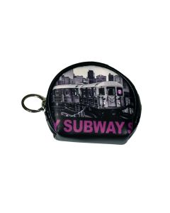 Small Round Subway Coin Purse