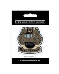 IRT 120 Years Sticker