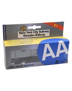 NYC Subway Wooden R1 AA Train