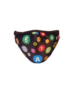 Kids Subway Routes Face Mask