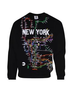 Sweatshirt Subway Map