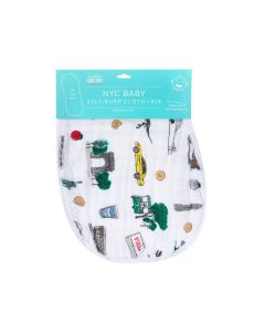 Baby Bib & Burp Cloth