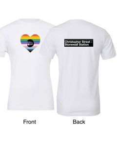 MTA Pride Shirt Christopher Street - Stonewall Station