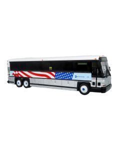 2001 MCI D4000 Coach: MTA New York City - 9/11 Memorial Bus 1:87 Diecast Model Bus