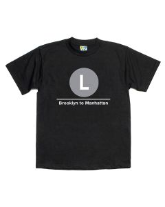 Kids Tee L Train (Brooklyn to Manhattan)