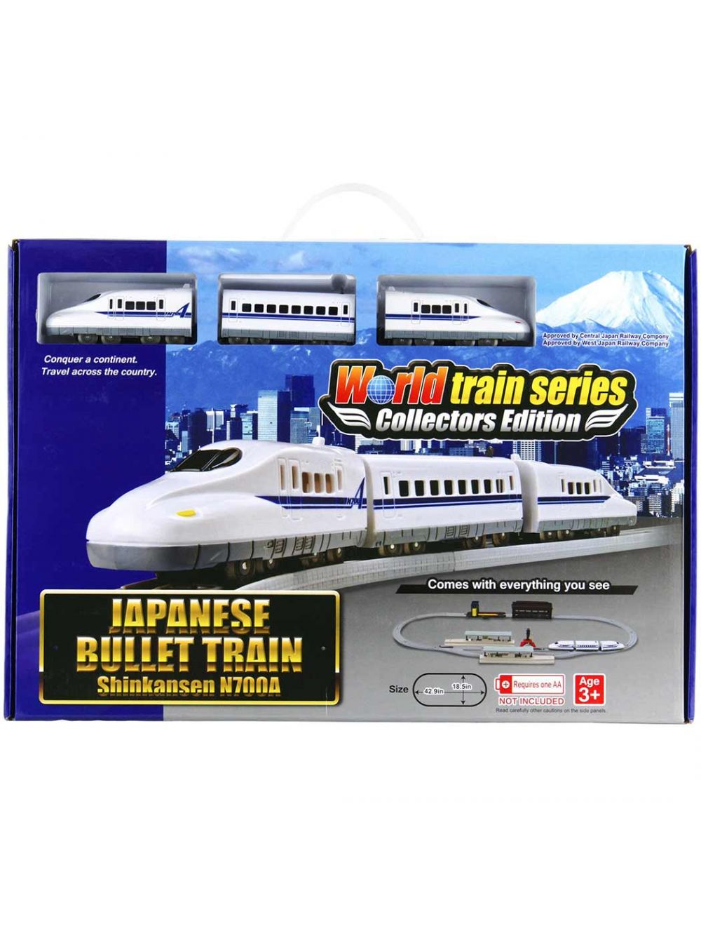 shinkansen toy train set