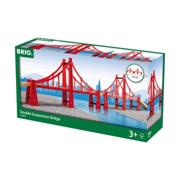 BRIO Double Suspension Bridge