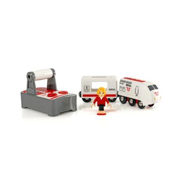 BRIO White Remote Control Travel Train