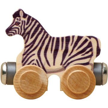 Wood NameTrains Zoe Zebra