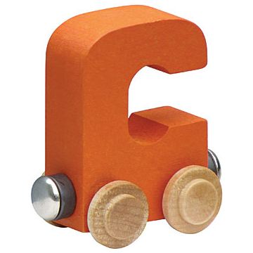 Wooden Letter C Train