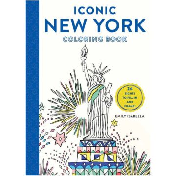 Iconic New York Coloring Book