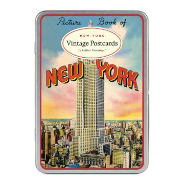 Glitter New York Postcard Set