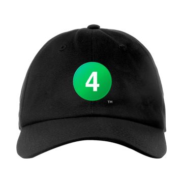 Adult 4 Train Baseball Hat