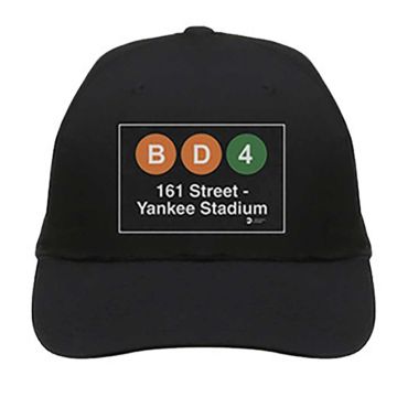 Adult Yankee Stadium 161 Street Station Baseball Hat