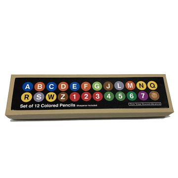 NYC Subway Route Pencil Set