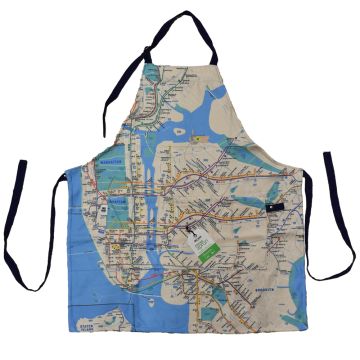 NYC Subway Map Apron