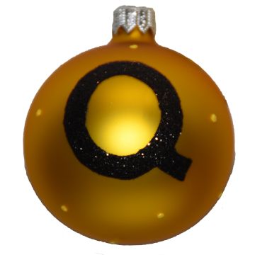 Subway Logo Q Train Ornament