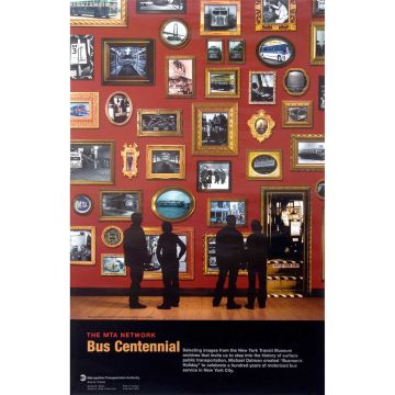 2005 Bus Centennial - MTA Arts & Design Poster