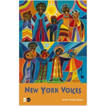 2015 New York Voices MTA Arts & Design Art Poster