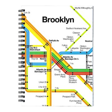 Vignelli Diagram Brooklyn Journal