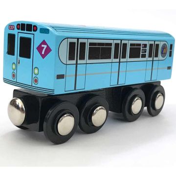 NYC Subway Wooden BlueBird(R33WF)