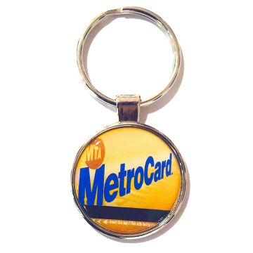 Keychain MetroCard Dome