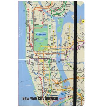 LG Subway Map Notebook