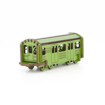 4 Train Wooden Kit-Set