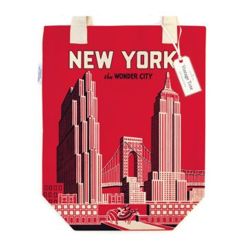 New York Wonder City Tote Bag