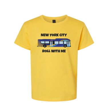 Kids MTA Roll With Me Bus Tee