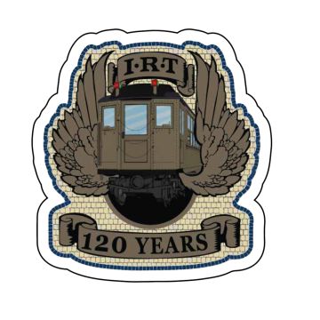 IRT 120 Years Magnet