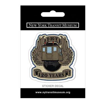 IRT 120 Years Sticker