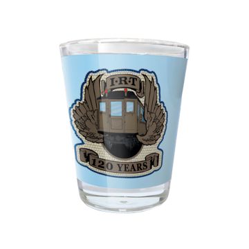 IRT 120 Years Shot Glass