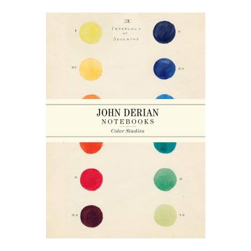 John Derian Color Studies 3 pack Notebooks