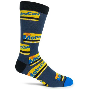 NYC MetroCard Socks Adult