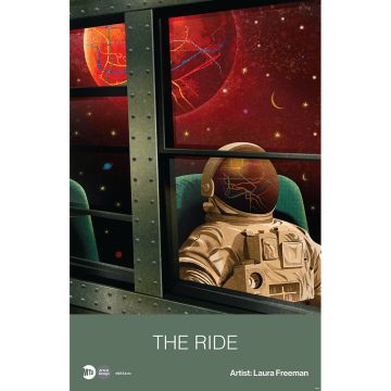 2022 The Ride ( Astronaut)  - MTA Arts & Design Poster